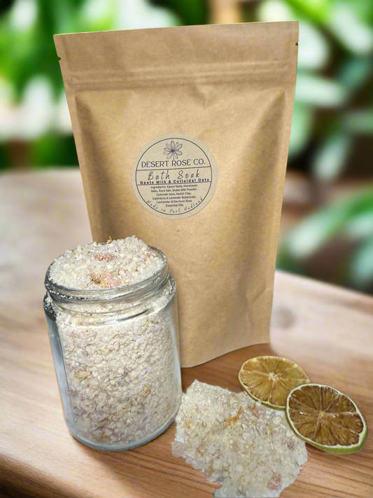 Bath Milk Soak- Goats Milk & Colloidal Oats 500g