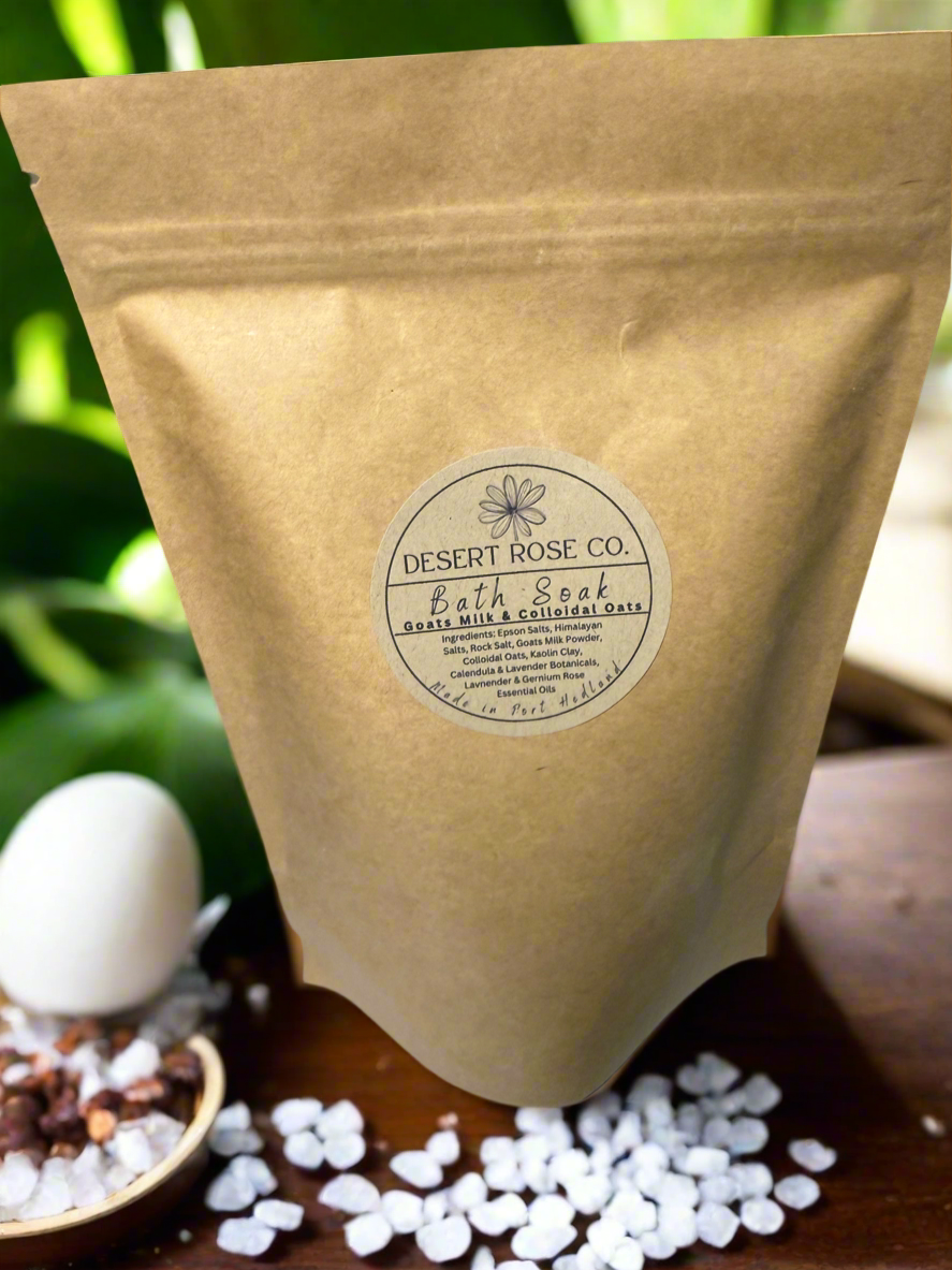 Bath Milk Soak- Goats Milk & Colloidal Oats 500g